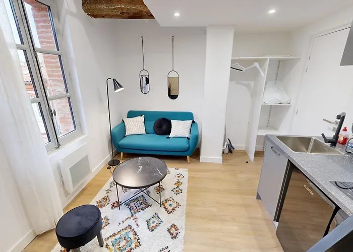 Апартаменты Chal5 Duplex 25m2 A 200m Du Capitole