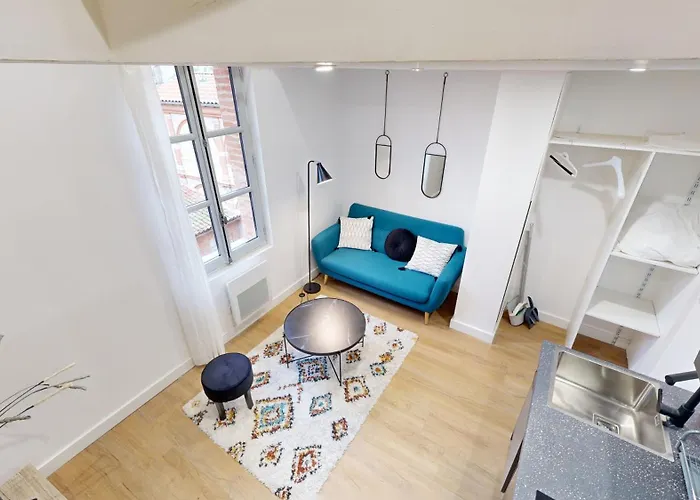 Апартаменты Chal5 Duplex 25m2 A 200m Du Capitole *